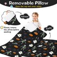 Halloween Skeleton Ghost Pattern Kids Nap Mat, Sleeping Mat with ...