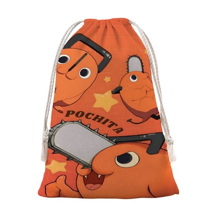 Pochita Pattern Christmas Bunch Pocket 12*15 in