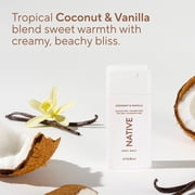 Native Body Wash, Sulfate Free, Coconut & Vanilla, for Women and Men, Travel Size 3 fl oz