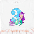 thumbnail image 4 of Inktastic Third Birthday Mermaid Girls Toddler Dress, 4 of 5