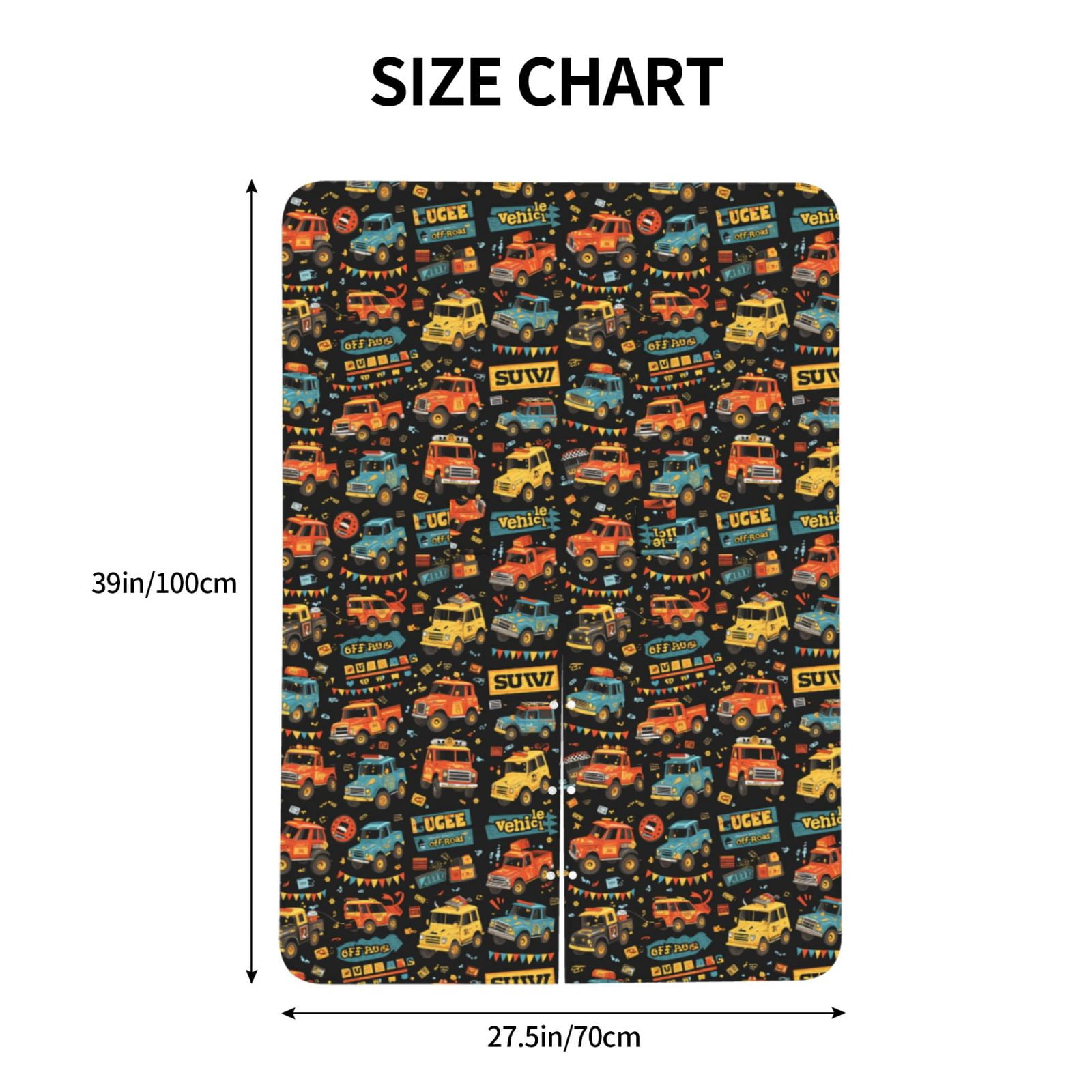 Car Seat Cover Baby - colorful SUV off road car Breathable Infant Car Seat Cover for Baby Carseat, Lightweight Comfort Baby Essentials Must Haves Newborn Stuff for Girl Boy