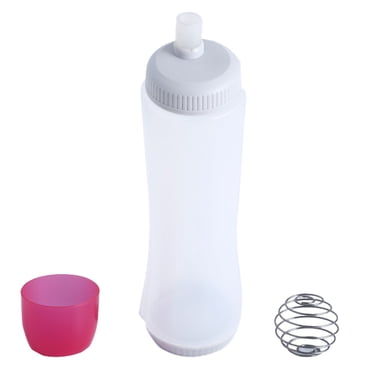 Exultimate Red Pancake Batter Dispenser – Squeeze Bottle Pen For Pancakes & More