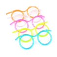 thumbnail image 4 of Pajita de plástico suave para vasos, tubo Flexible único para beber, accesorios de fiesta para niños, Bar, cerveza colorida, cerveza casera, 1 ud., 4 of 4
