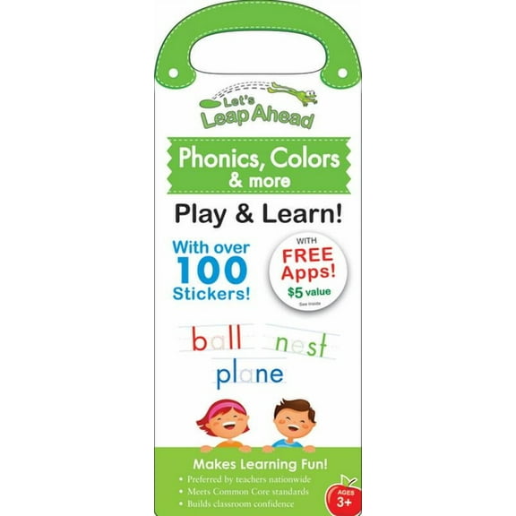 Let's Leap Ahead: Phonics, Colors & More Play & Learn!, (Paperback)