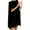 Black, variant on Sequin Dress for Women Dresses Party Sparkle Glitter Dress Cocktail Birthday Dress for Date Night Fashion Elegant Crew Neck Short Sleeve Solid Color ,Size:S