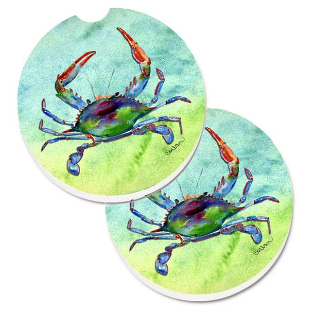 Ensemble de Sous-Verres de Voiture Porte-Gobelets Crabe