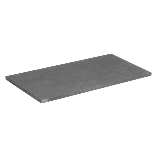Grafito Bloque Lingote Rectángulo Grafito Electrodo Placa Tablero 100x100x15mm Para Fusion Fundicion Electrolisis Galvanizado