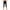 Black, variant on USNSM Workout Pants for Women Gym Yoga Capris Pants Tummy Control Plus Size Leggings Casual Running Athletic Pants White M