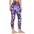 thumbnail image 2 of RBX Active Women's Ultra Soft Colorful Abstract Florals 7/8 Legging, 2 of 4