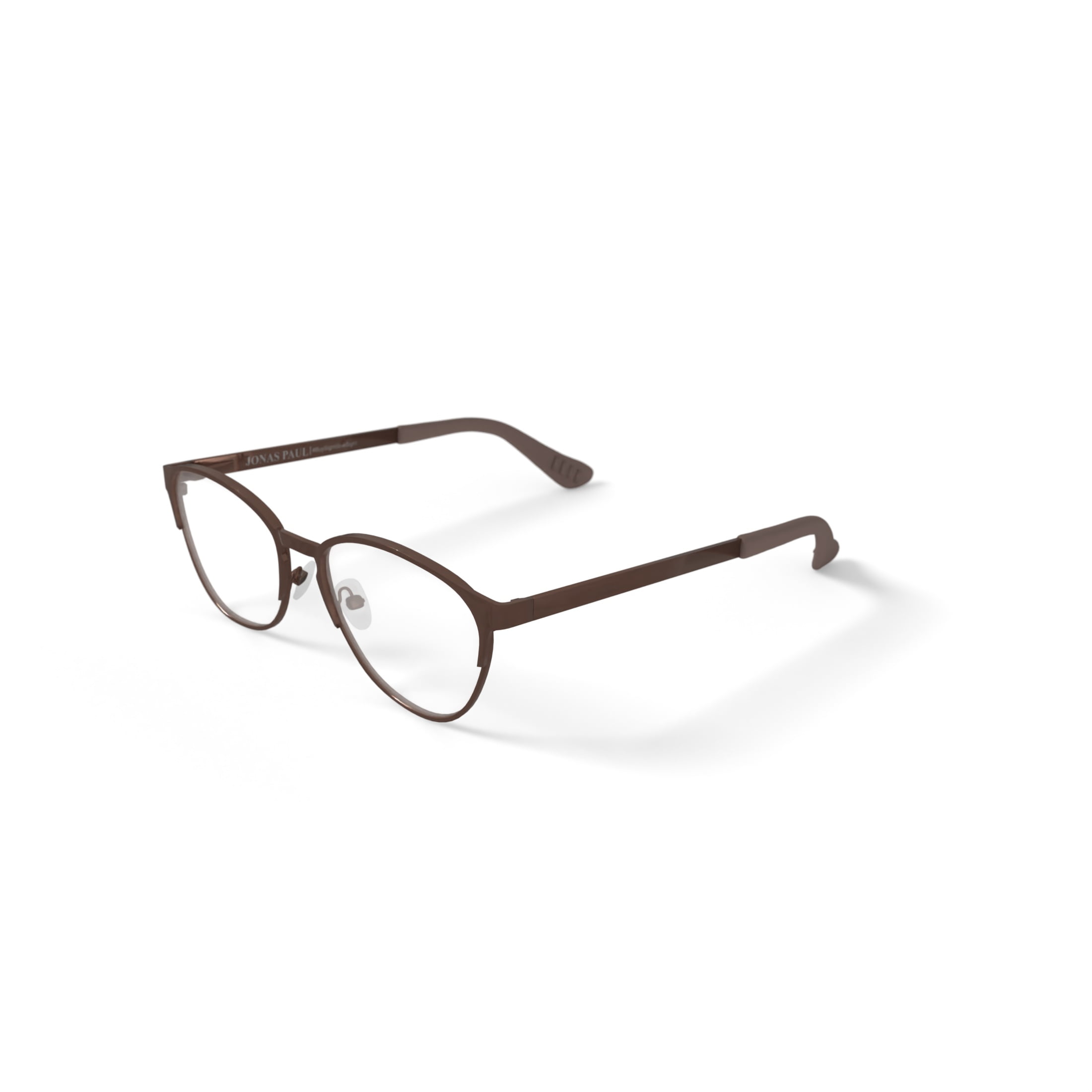 Jonas Paul Youth Solomon/Sophie Round Prescription Eyeglasses with Case, Rose Gold