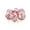 Pink, variant on Womens Mix Set Shades of Red & Pink Murano Glass Charm Bead for Bracelets .925 Sterling Silver