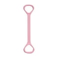 thumbnail image 1 of Banda de resistencia para ejercicios de fitness, mango antideslizante en forma de 8, entrenamiento premium Rosa 50 cm de largo, 1 of 8