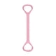 thumbnail image 1 of Banda de resistencia para ejercicios de fitness, mango antideslizante en forma de 8, entrenamiento premium Rosa 40 cm de largo, 1 of 8