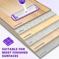 thumbnail image 6 of ILAVCLEAN Reusable Mop Pads for SwifferPower Mop Pads Replacement 6 Pack, Microfiber Washable Power Mop Pads Refills for All Surfaces Floor Cleaning, 6 of 7
