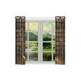thumbnail image 3 of CADecor Mysterious Library Window Kitchen Curtain, Secret Door in the Bookcase Window Treatment Panel Curtains,26x39 inches,Set of 2, 3 of 3