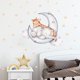 thumbnail image 3 of Pegatinas de pared JAMW Jirafa luna estrellas PVC Sencillez, 3 of 5
