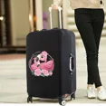 thumbnail image 1 of Luggage Cover Stretch Fabric Suitcase Protector Cover Baggage Dust Case Suitable for18-32 Inch Suitcase Case Travel Organizer 8flamingo032 M, 1 of 6