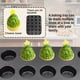 thumbnail image 3 of 2 Pack Premium Nonstick Bakeware 24-Cup, Mini Muffin Pan, 3 of 5