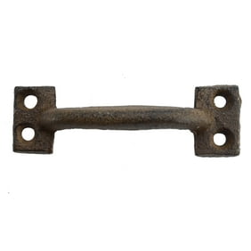 Rustic Brown 12 Piece Cast Iron Moose Drawer Pull Cabinet Knob Set