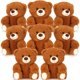 thumbnail image 1 of Peluche Jenaai de 10 pulgadas con forma de oso de peluche para niños (8 unidades), 1 of 6