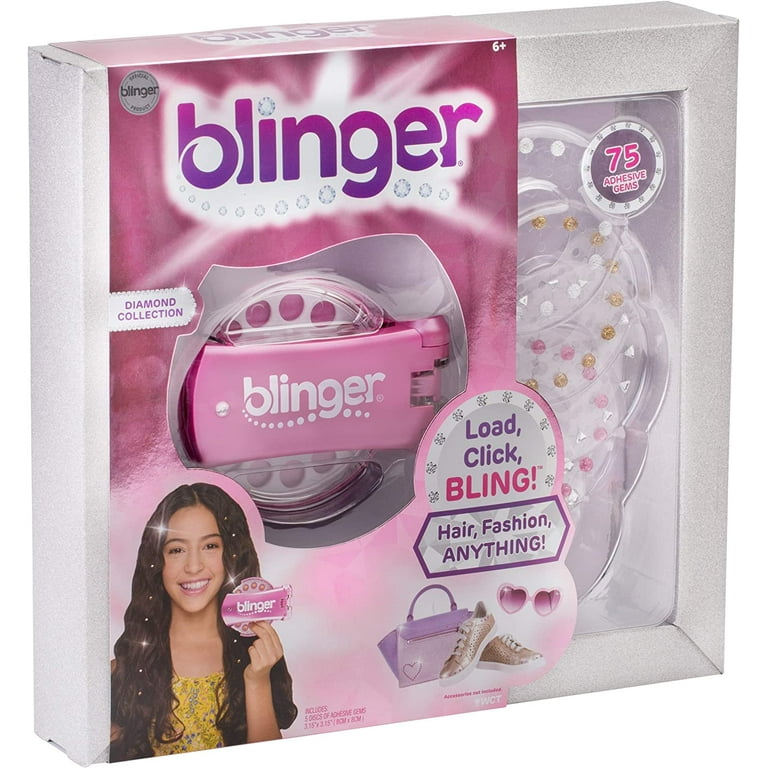 Blinger Diamond Collection Bright Pink with 5 Discs & Glam Styling Tool
