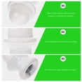 thumbnail image 5 of KAKOWELY 2Pcs Table Light Finial Decor Simple Lampshade Holder Knob Chic Light Accessory,1.38X"X1.02"X1.02", 5 of 5