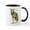 White/Black Inside, variant on CafePress - Red Wolf Mug - 11 oz Ceramic Mug - Novelty Coffee Tea Cup