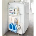 thumbnail image 2 of Yamazaki Home Magnetic Laundry Organizer, White, Steel, Large, Magnetic, Water Resistant, 2 of 7