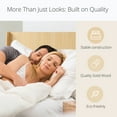 thumbnail image 4 of Noble House 80.2" Wood Headboard Only, King Size, Modern Farmhouse, Wall Mounted Fluted Panel, Light Natural, 4 of 8
