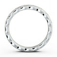 thumbnail image 3 of Meryn Jewel 14K White Gold Plated Diamond Ring - 0.7 Ct VVS1/D Round Cut Simulated Lab Diamond Ring - Petite Engagement Wedding Diamond Rings for Women's - Elegant Party Wear Ring, 3 of 3