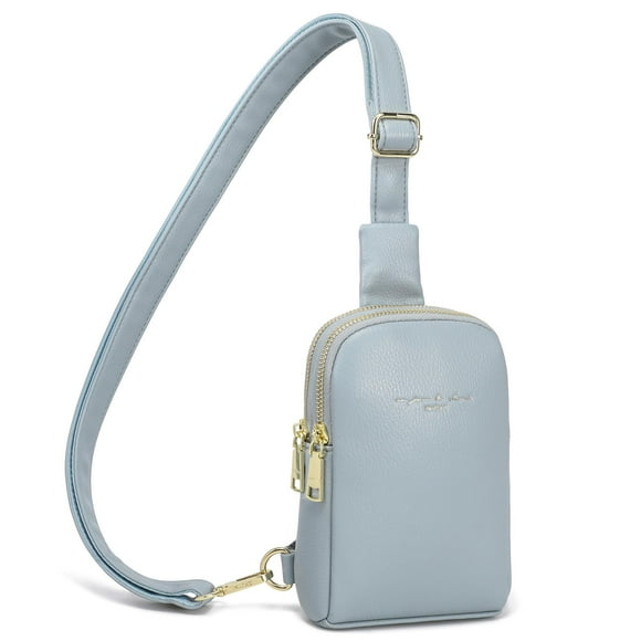 Bandolera INICAT, bolso bandolera pequeño de cuero para mujer