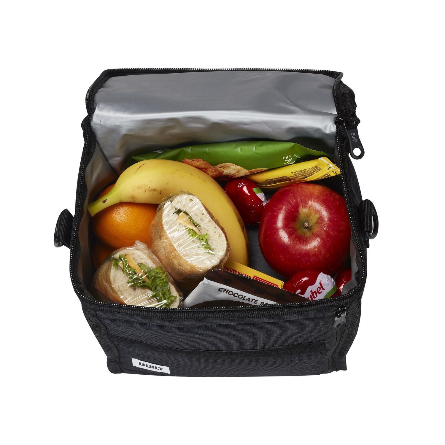 Built NY Midnight Microdot Gel Cube Lunch Bag, Gel Cube Lunch Bag