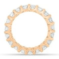thumbnail image 6 of ESTE ORIGIN 2.5mm Round Lab-Grown Diamond Full Eternity Ring – 1.56Ct, 25 Stones, VS1 Clarity in 14K Rose Gold for Women, 6 of 6
