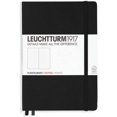 thumbnail image 1 of HTOOQ HTOOQ Medium A5 Dotted Hardcover Notebook (Black) HTOOQ 251 Numbered Pages Black -, 1 of 9