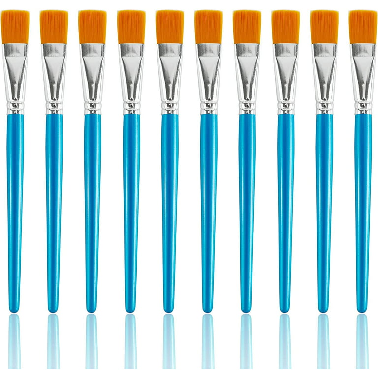 10 Pack Paint Brushes for Acrylic Painting Small Paint Brush Set Watercolor  Brushes Oil Paint Brushes