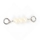 thumbnail image 1 of Cinturón de perlas Accesorios Colgantes Slima Sliver Gold imitación Perla Teléfono Correa Correas Universales Regalos de cumpleaños para mujeres de plata 2 piezas Noticed AP004771-01, 1 of 7