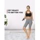 thumbnail image 3 of FIT 3 Pack 5" 8" 11" Crossover Biker-Shorts-Mujer con bolsillos Buttery Soft Cintura alta Control de barriga Legging YogaLeggings3 Pack - Negro/Gris/Gris carbón 11"Large esquí esquí Gafas de esquí, 3 of 5