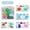 Multicolor-A, variant on Children's Animals Cloth Book Baby Hand Puppet Cloth Toy Cloth Education Book