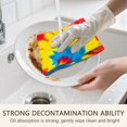 thumbnail image 5 of 2 Pcs Funny Kitchen Towels,Colorful Rainbow Tie Dye Spiral Pattern Microfiber Dish Towels,Kitchen Tea Towels,Kitchen Towel Set (18" X 26"), 5 of 7