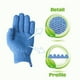 thumbnail image 4 of Guantes de baño exfoliantes EvridWear para ducha, spa (2 pares), 4 of 7