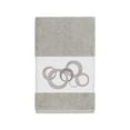 thumbnail image 5 of Authentic Hotel and Spa  Turkish Cotton Circles Embroidered Light Grey 3-piece Towel Set, 5 of 5