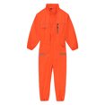 thumbnail image 5 of Choomomo Men's Work Overall Uniform Working Coveralls Jumpsuits Welding Suit Car Repair Workshop Mechanic Orange 195/5XL, 5 of 7