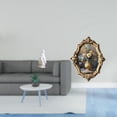 thumbnail image 2 of Escultura de pingüino de resina, estatua de animal, marco de fotos, adorno de mesa, artesanía única, ideal para dormitorio, sala de estar, bar, 2 of 8