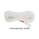 thumbnail image 4 of Ofertas Únicas 1 Pc Cuerda Trenzada para Ropa Exterior Doble Gancho Cuerda de Nylon Trenzada 20m Blanca, 4 of 5