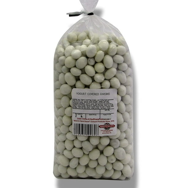 Bulk Yogurt Covered Raisins, 2 Lb. Bag