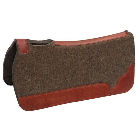 Showman 32" x 32" x 1" Timberline Wool Saddle Pad