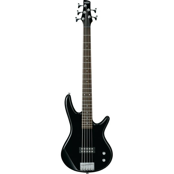 Ibanez 5 String Bass Guitar, Right, Black (GSR105EXBK)