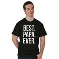 thumbnail image 5 of Best Papa Ever Fathers Day Gift Men's Graphic T Shirt Tees Brisco Brands S, 5 of 5
