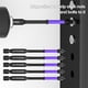 thumbnail image 4 of Taladro eléctrico magnético Metal Profesional Bit Hex Bit Longitud ajustable Cabeza de lotes de alta dureza para taladro eléctrico/destornillador, 4 of 9