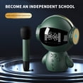 thumbnail image 1 of Clearance!Smart Bluetooth Speaker with Karaoke Function-Robot Private Model,Alarm Clock,Computer Sound System,Ideal Gift, 1 of 3